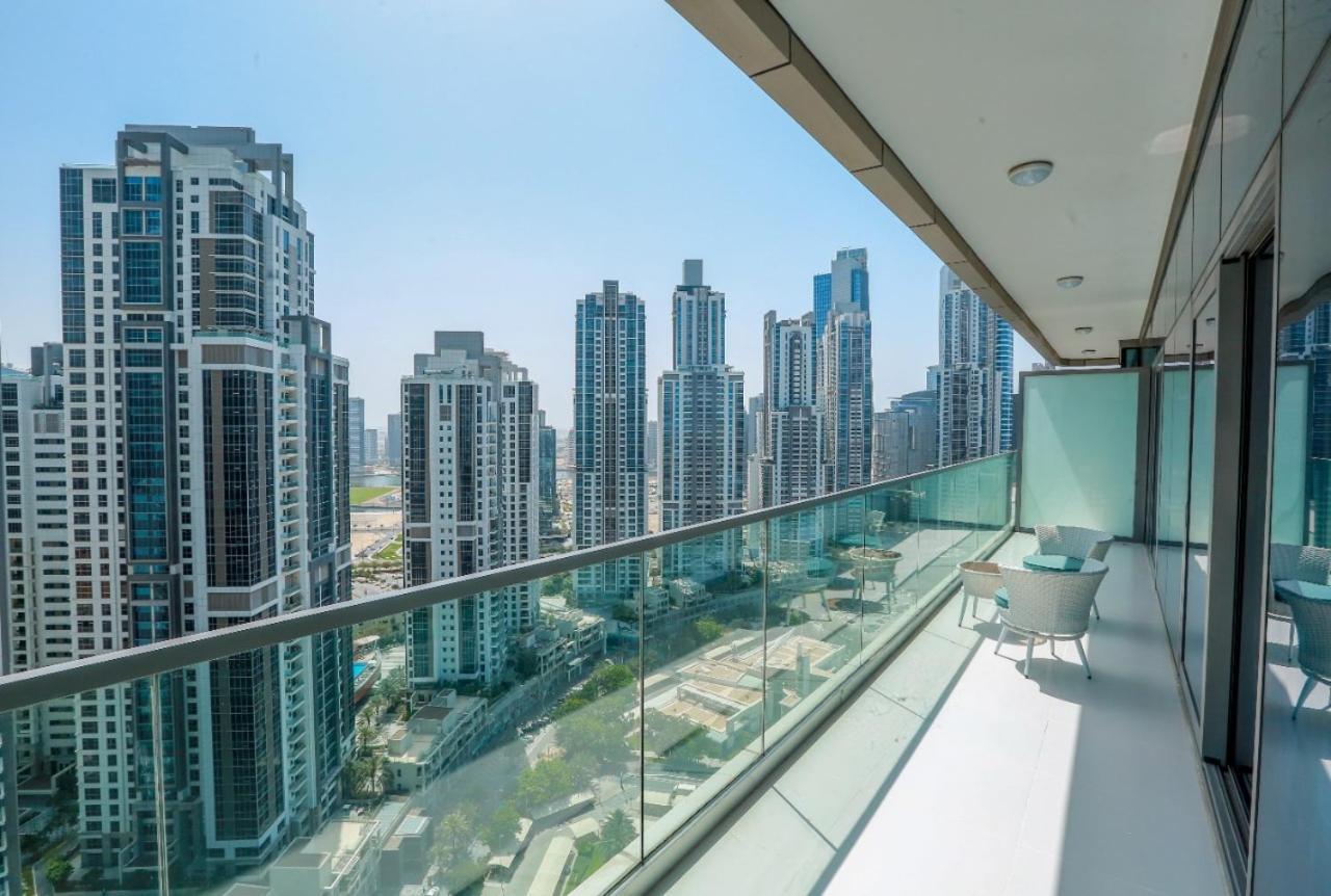 Paramount Midtown -Stunning 2 Bedroom Apt With Burj-Khalifa View Dubaj Kültér fotó